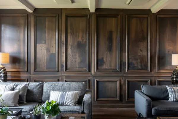 Wall paneling installation
